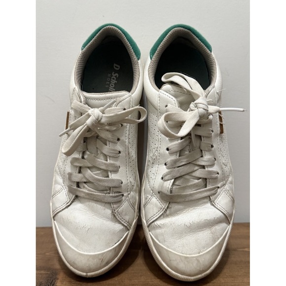 Dr. Scholl's Time Off Max Womens Shoes Sz 7 W Tennis White Leather Sneakers - Picture 10 of 11